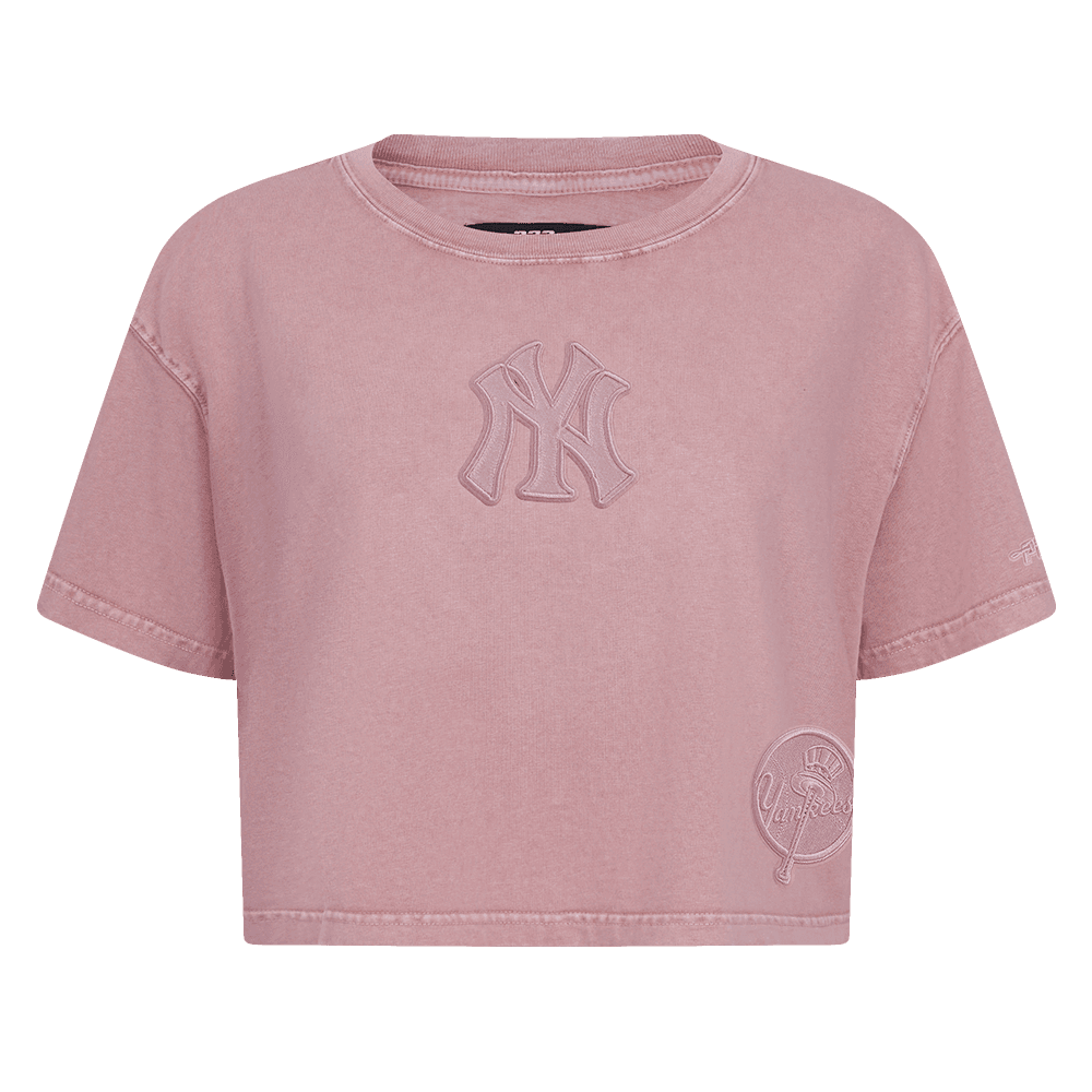 Women’s New York Yankees Washed Mauve Classic Boxy Tee by Pro Standard®