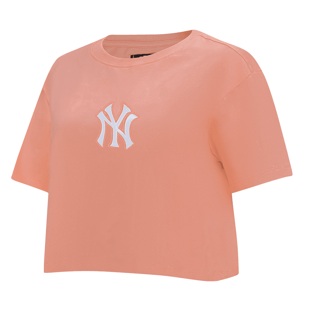 Women’s New York Yankees Guava Wingspan Boxy Tee by Pro Standard®