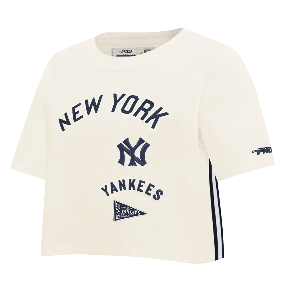 Women’s New York Yankees Eggshell Retro Classics Boxy Tee by Pro Standard®
