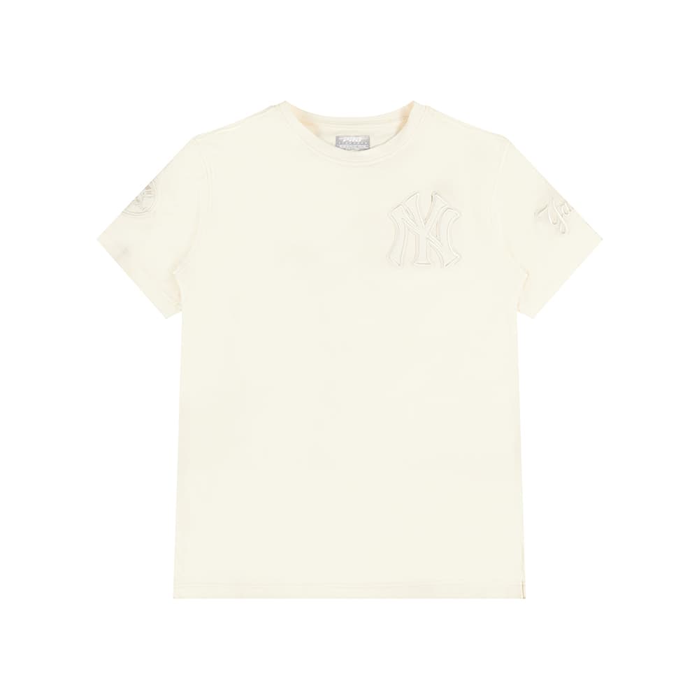 Boy’s New York Yankees Eggshell Neutral Big Boys Short Sleeve Tee by Pro Standard®