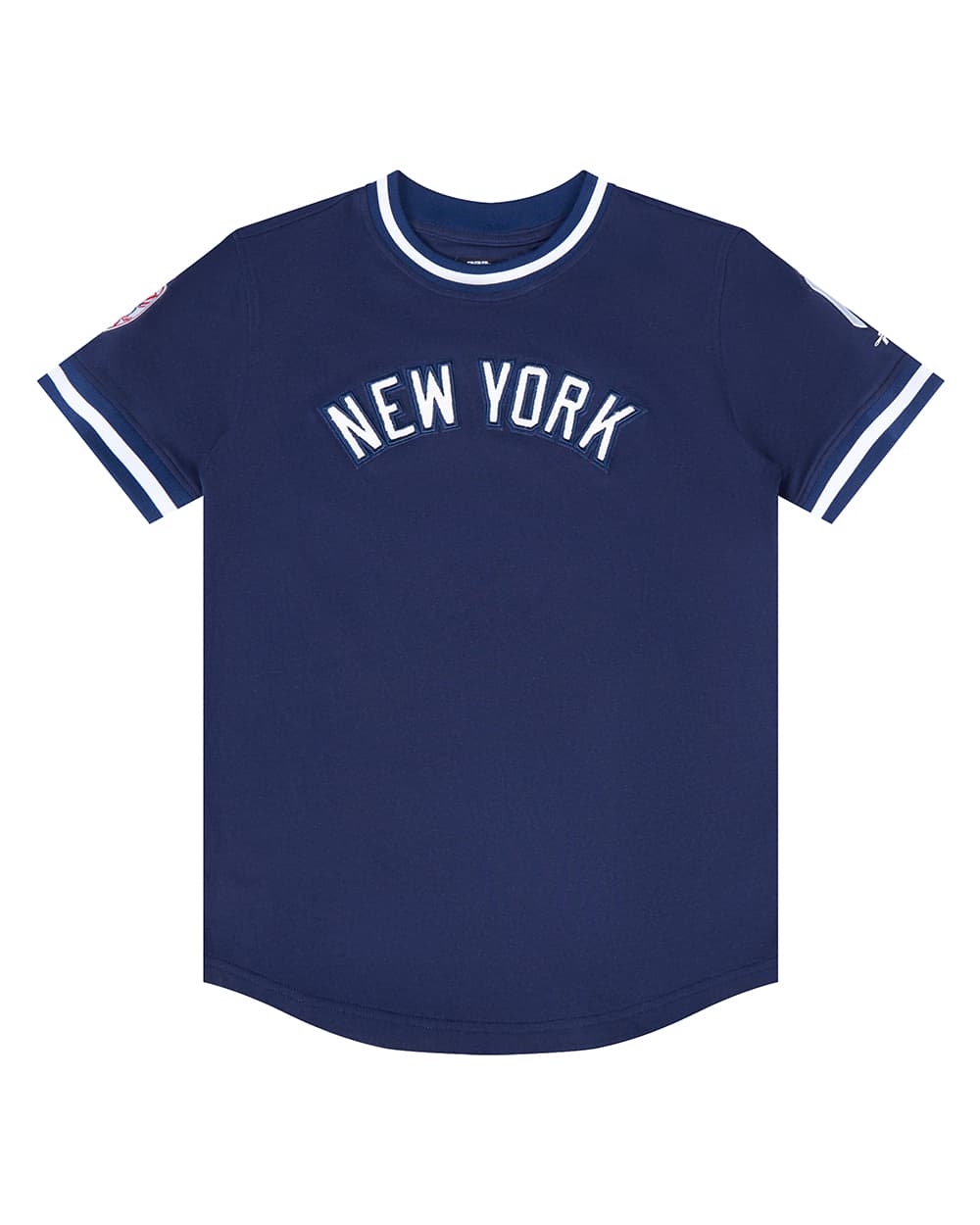 Boy’s New York Yankees Midnight Navy Classic Chenille Big Boys Taping Tee by Pro Standard®