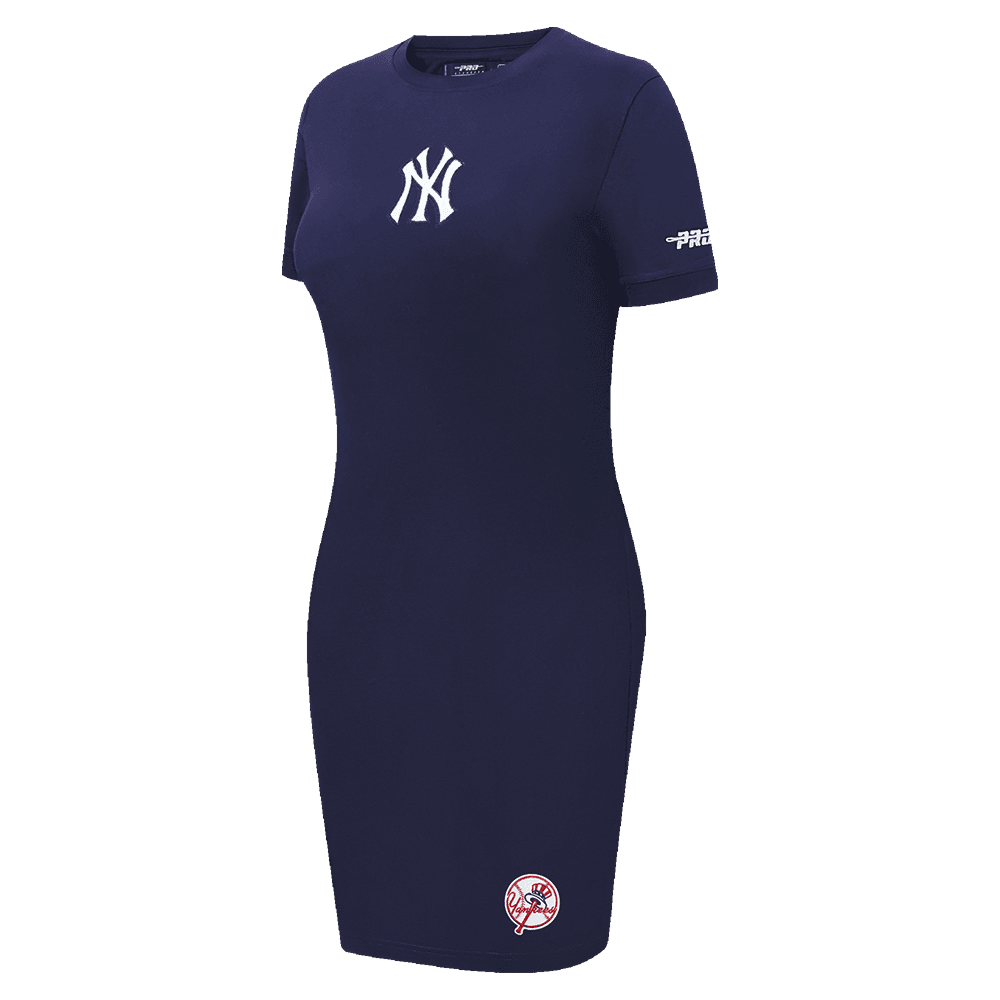 Women’s New York Yankees Midnight Navy Classic Chenille Body Con Dress by Pro Standard®
