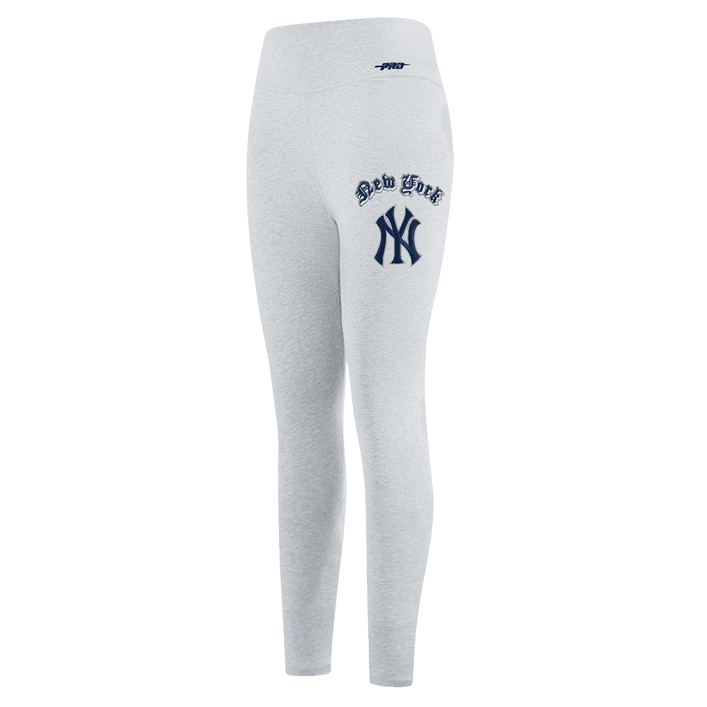 Women’s New York Yankees Heather Grey Old English Legging by Pro Standard®