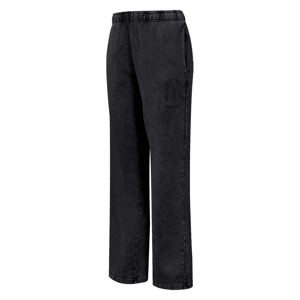 Women’s New York Yankees Washed Black Classic Sweatpant by Pro Standard®