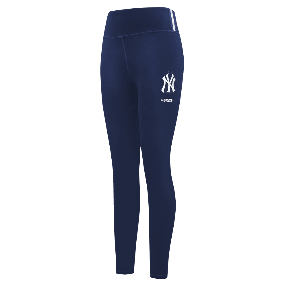 Women’s New York Yankees Midnight Navy Classic Chenille Legging by Pro Standard®