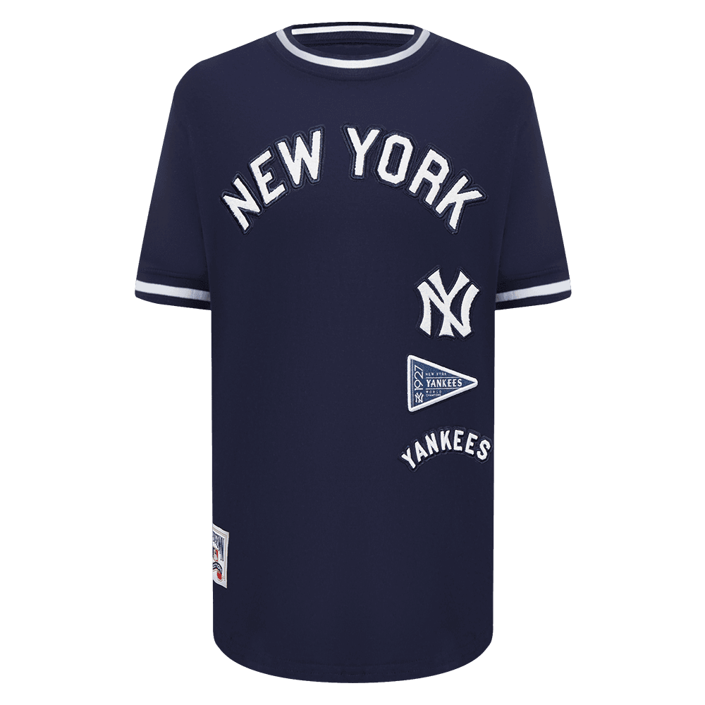 Boy’s New York Yankees Midnight Navy Retro Classics Little Boys Taping Tee by Pro Standard®