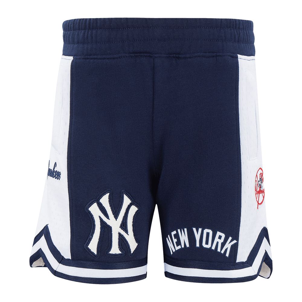 Boy’s New York Yankees Midnight Navy Classic Chenille Toddler Boys Athletic Short by Pro Standard®